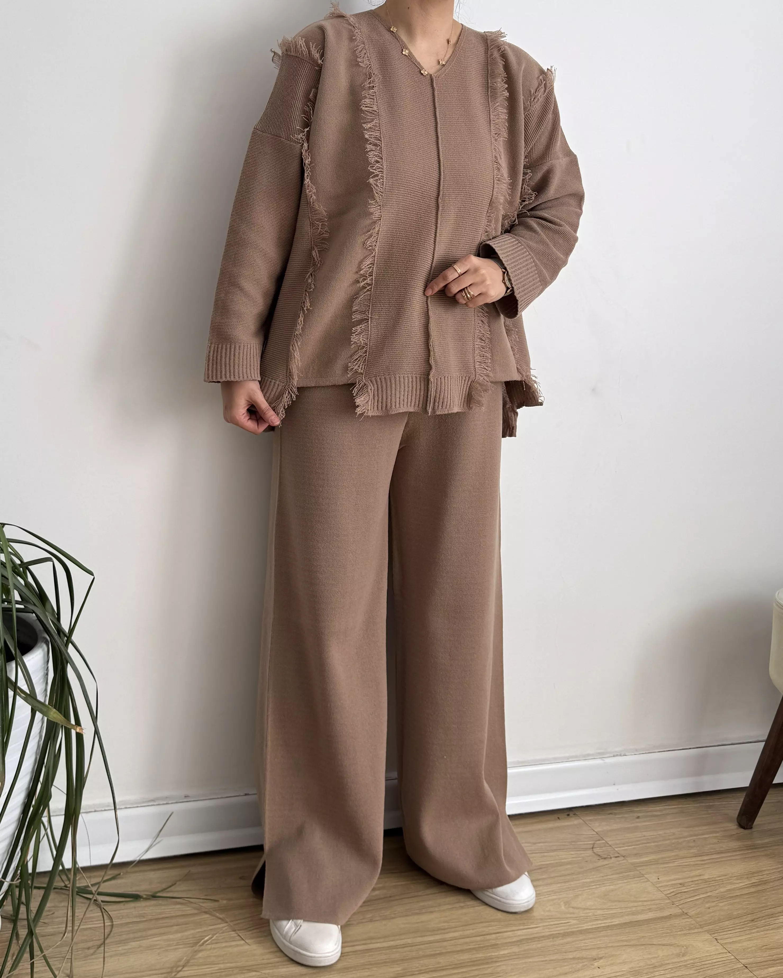 ست بلوز شلوار بافت ژینا